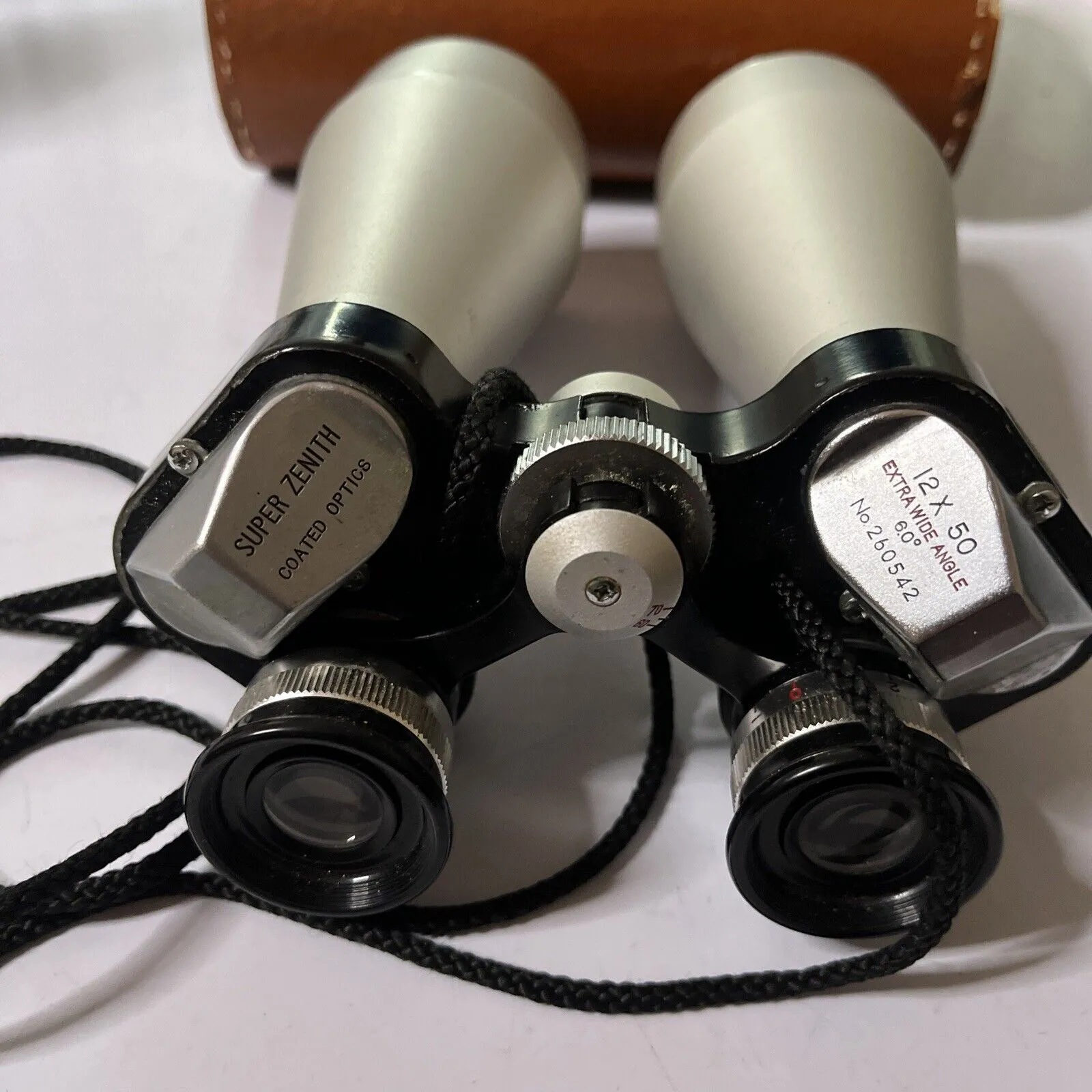 Vintage Super Zenith Binocular Coated Optics 12x50 Extra Wide Angle 6.0 No260542