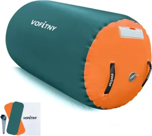 VOFiTNY Gymnastics Air Barrel Air Roller, Tumbling Trainer Octagon Mat Roller Back-bend for Home/Gym, Do Not Include Pump