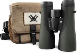 Vortex Optics Crossfire HD 10x50 Binoculars - HD Optical System, Tripod Adaptable, Rubber Armor, Waterproof, Fogproof, Shockproof, Included GlassPak - Unlimited, Unconditional Warranty