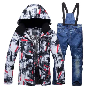 Waterproof and Warm Ski Suit for Men and Women