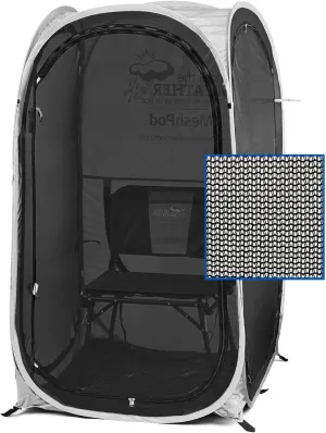 WeatherPod® The Original Shark Tank MyPod™ Mesh 1-2 Person Pop-Up Screen Pod - Keeps Out Bugs, Mosquitos, and Harmful UV Rays - UPF 50 for Maximum Protection from The Sun