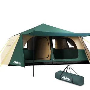 Weisshorn Instant Up Camping Tent 8 Person Pop up Tents Family Hiking Dome Camp-SA_Rural