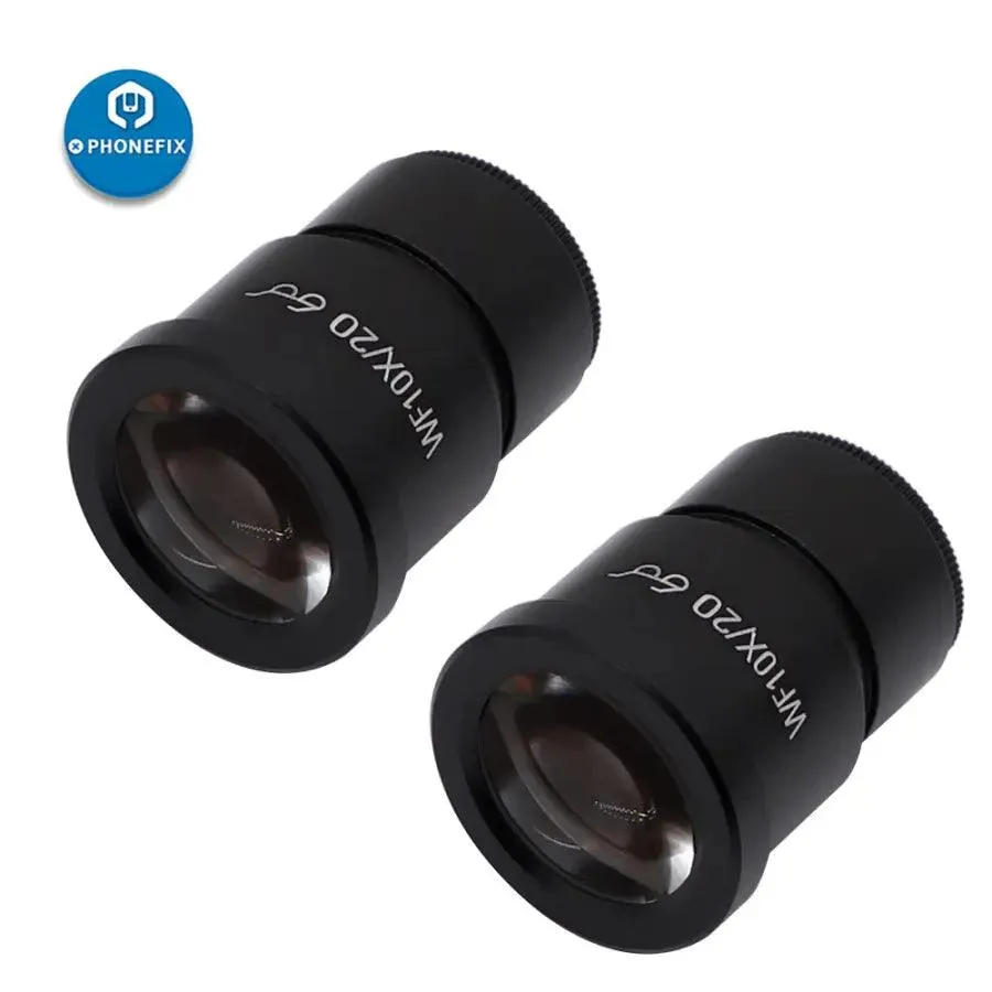 WF 10X 20X Super Widefield Trinocular Microscope Eyepieces (30mm)