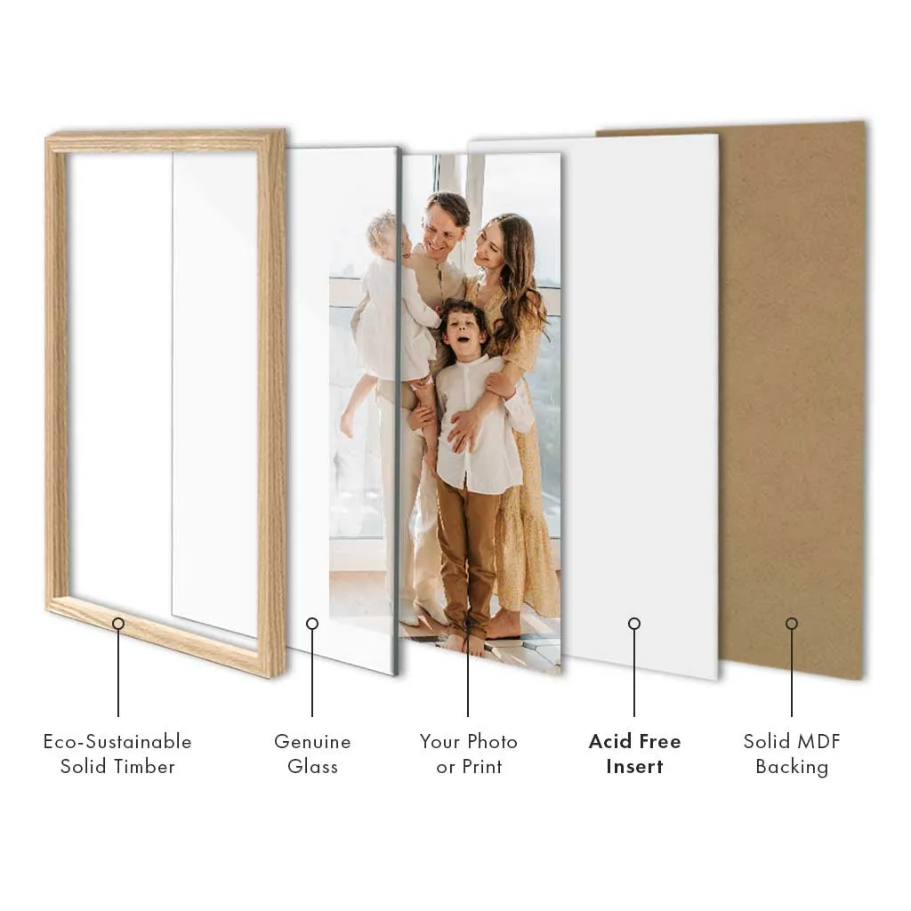 White Acid-Free Frame Insert