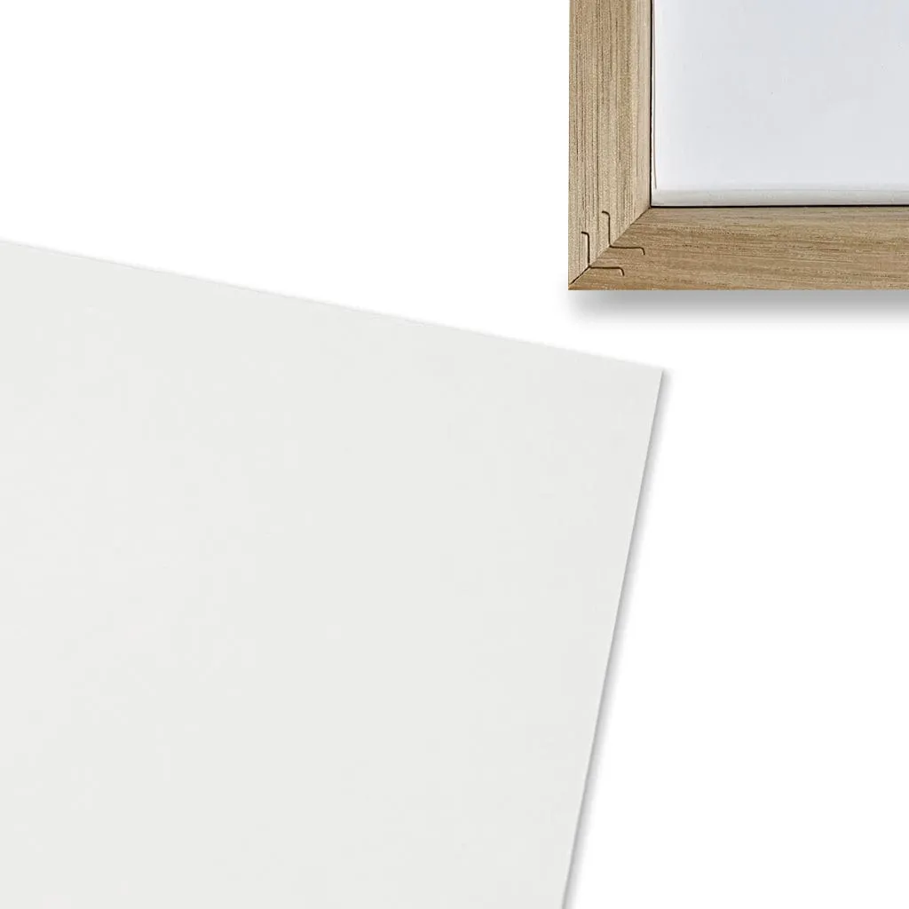 White Acid-Free Frame Insert