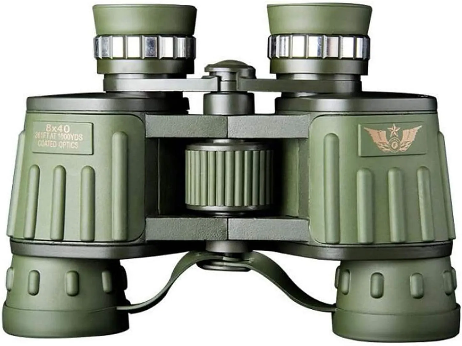 Wide Angle Binoculars 8x40, Low Light Level NightBinoculars, FMC Waterproof Telescope for Hunting Stargazing, Sports and Wildlife