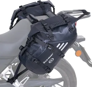 WILD HEART Motorcycle Saddlebags Waterproof Motorcycle Side Saddlebags Pannier Bag 24L/ 36L/50L Trunk Motorcycle Accessory