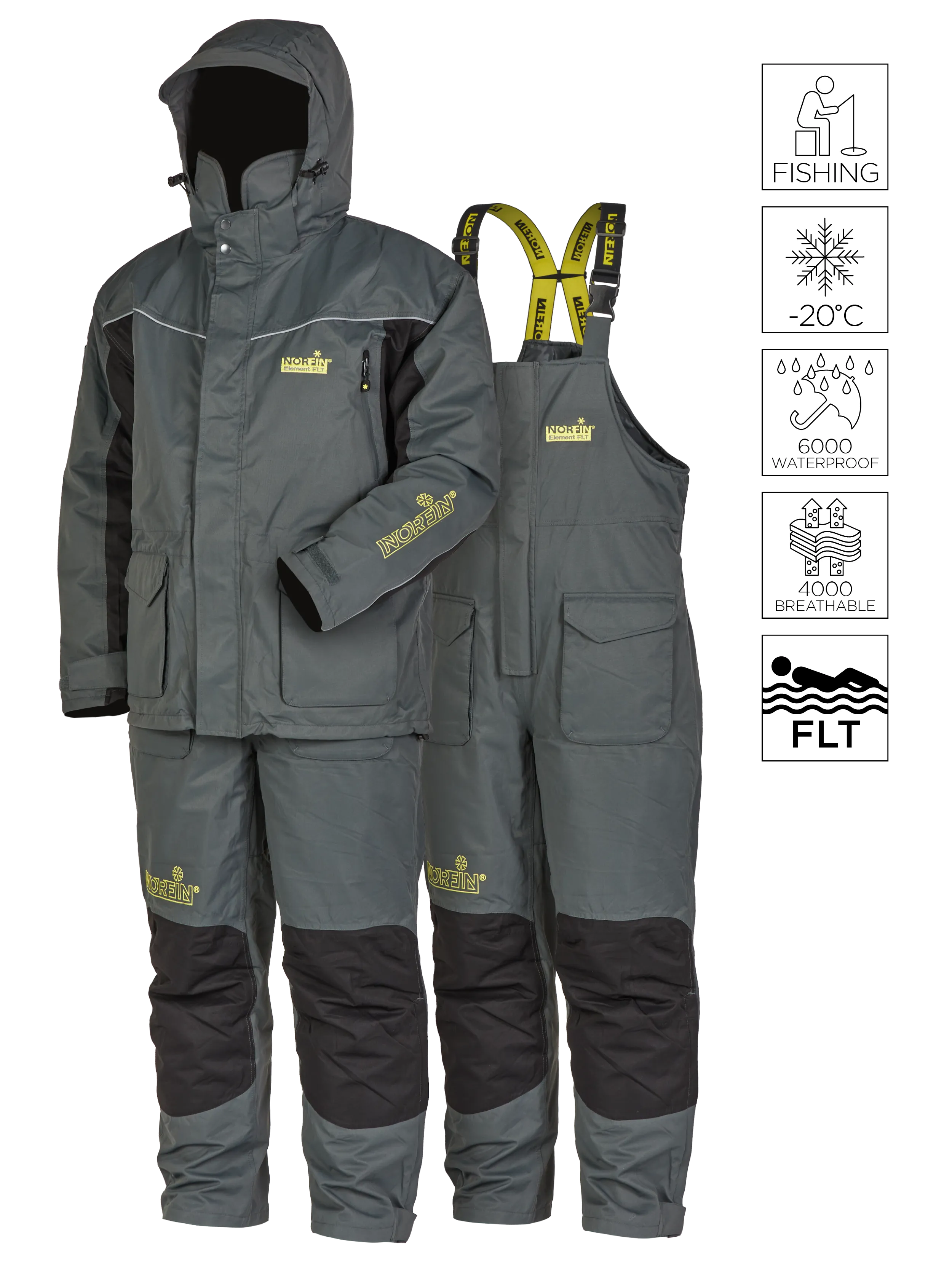 Winter Fishing Suit – Norfin Element FLT