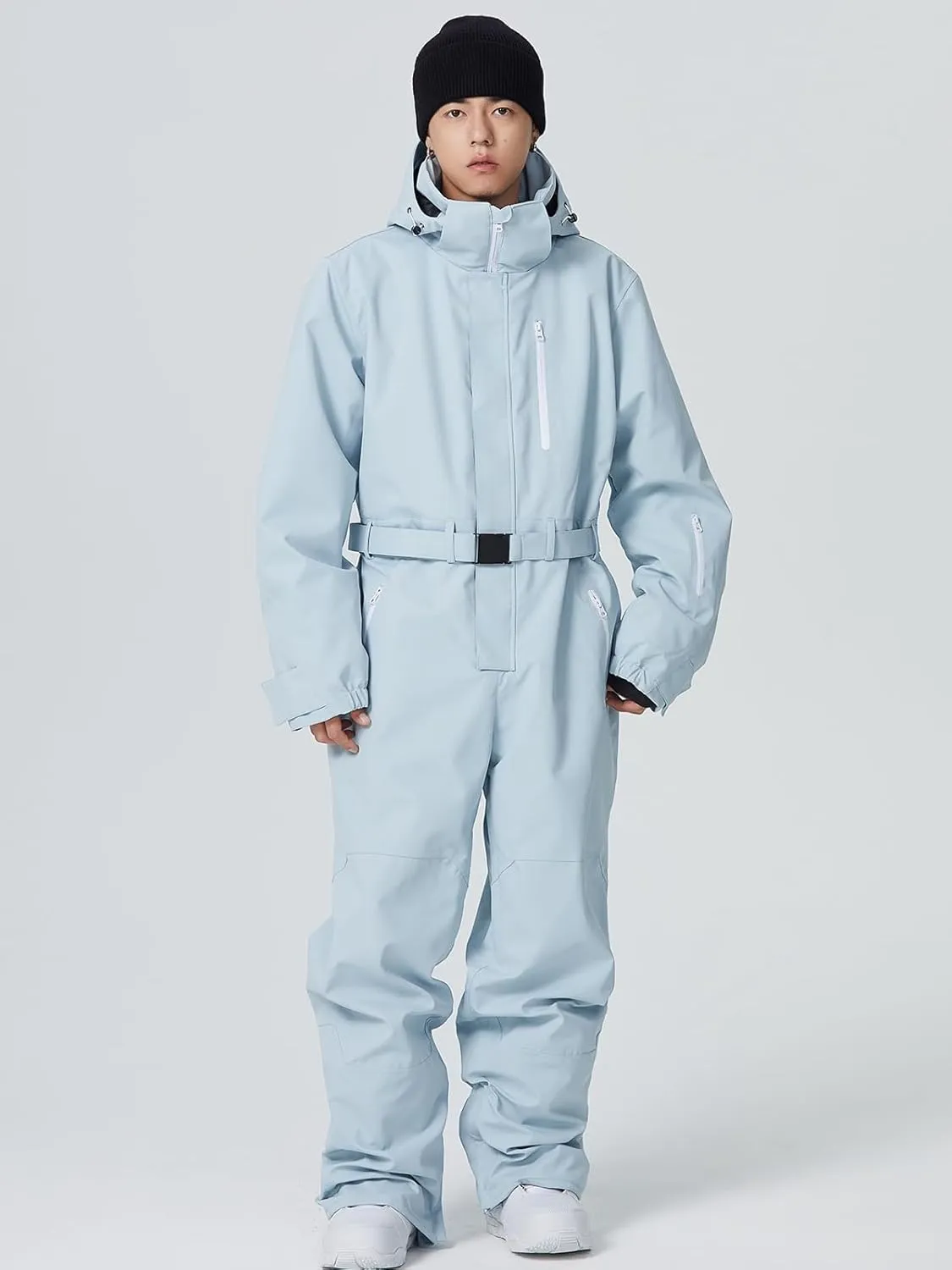Women and Men's One Piece Ski Suit Waterproof Insulated Snowboard Jacket Snow Suit Winter Outdoor Snowsuit