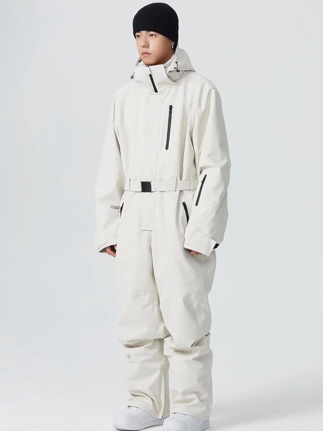 Women and Men's One Piece Ski Suit Waterproof Insulated Snowboard Jacket Snow Suit Winter Outdoor Snowsuit