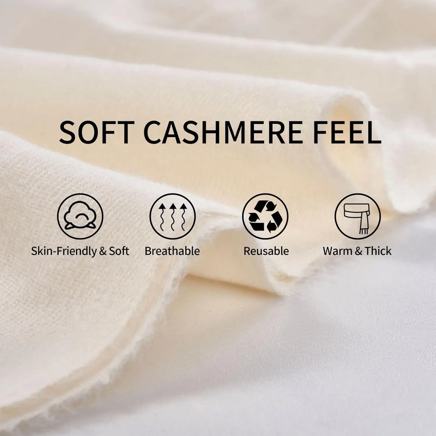 Women'S Fashion Scarf With Dna Chain Photo Printed Tassel Soft Warm Large Blanket Wrap Shawl For Gift