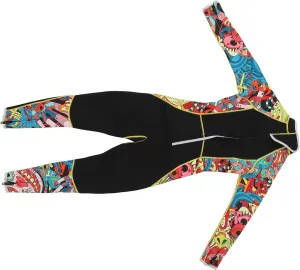 Womens UV-Proof Wetsuit Breathable Keep Warmth Chinlon Surfing Swimsuit for Women (L)