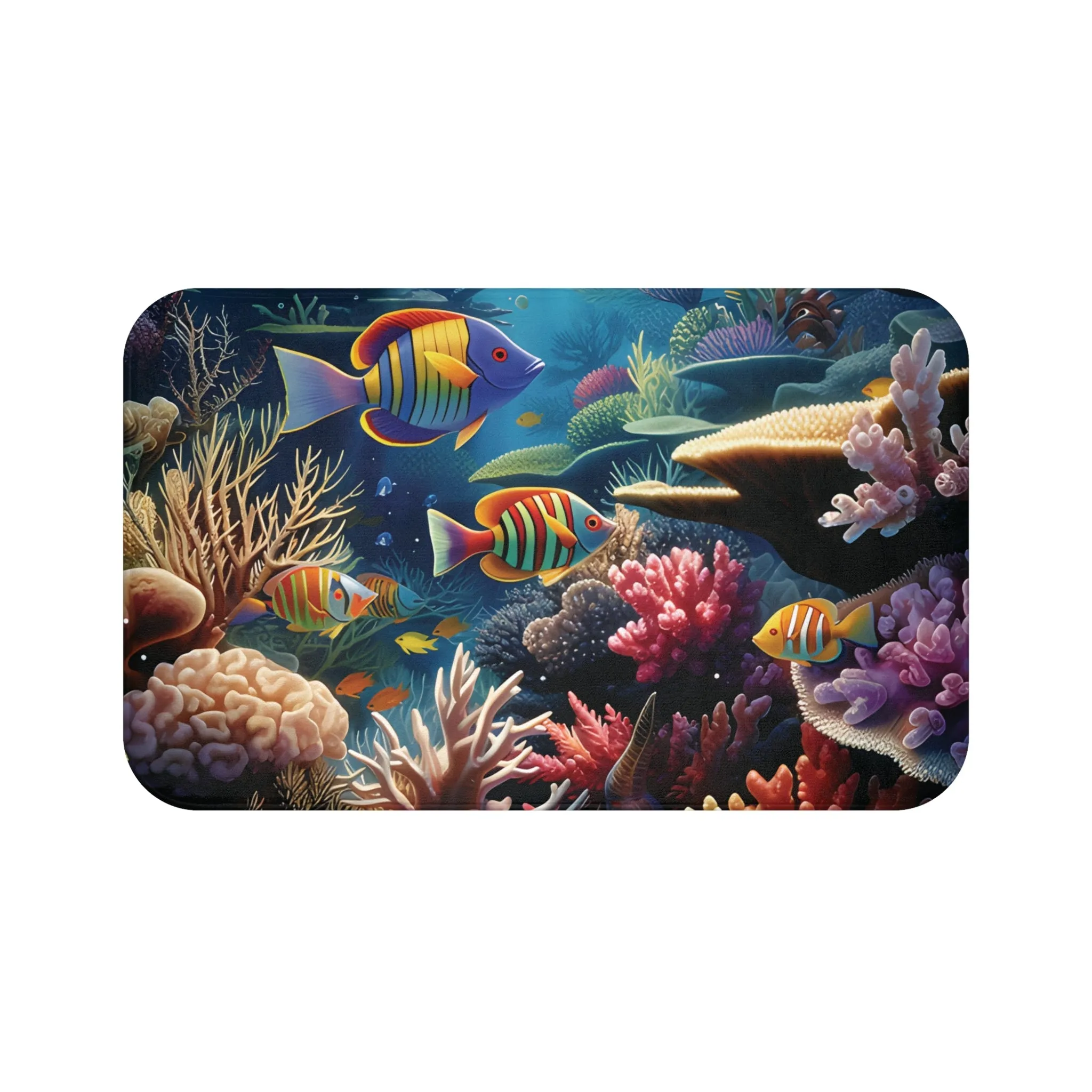 Wonders of the Sea Memory Foam Bath Mat