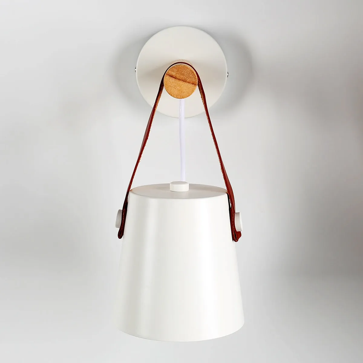 Wooden Lantern Nordic Hanging Wall Lamp