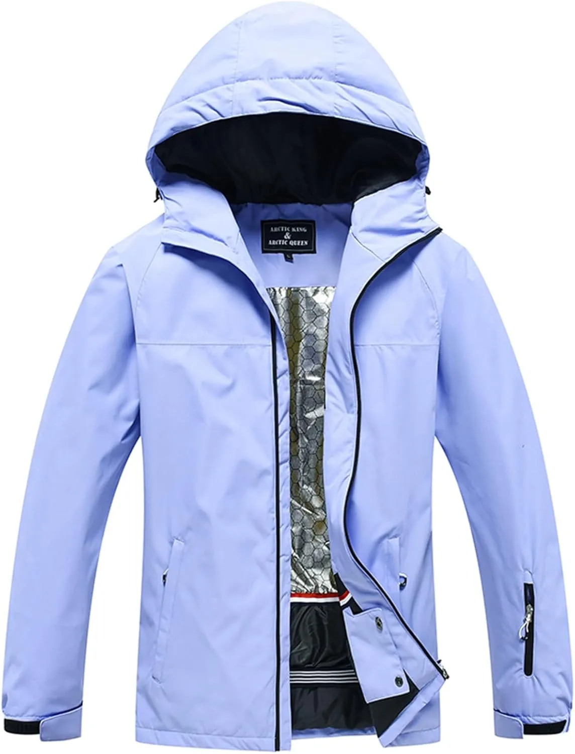 YEEFINE Women&Men's Ski Suit Two Pieces Snowsuits Snowboarding Waterproof Suits Warm Winter Outdoor Jacket and Pants