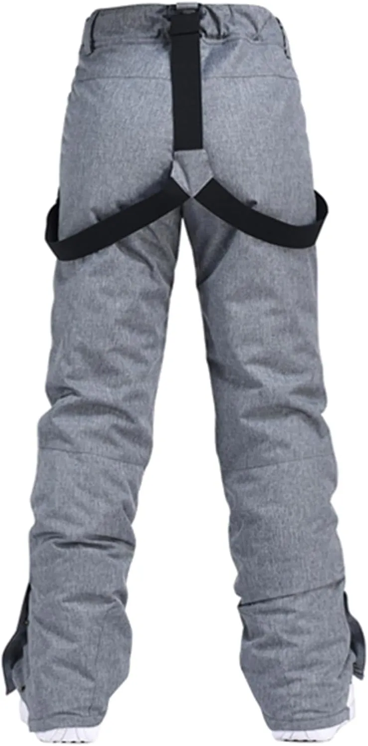 YEEFINE Women&Men's Ski Suit Two Pieces Snowsuits Waterproof Snowboard Suits Warm Winter Snowboarding Ski Jacket and Pants