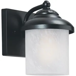 Yorktown Black LED Outdoor Wall Lantern