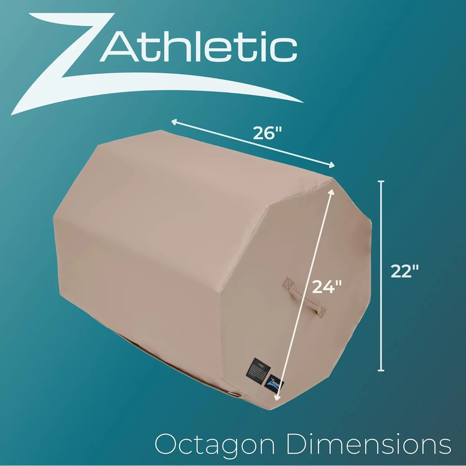 Z Athletic Octagon Mat for Gymnastics