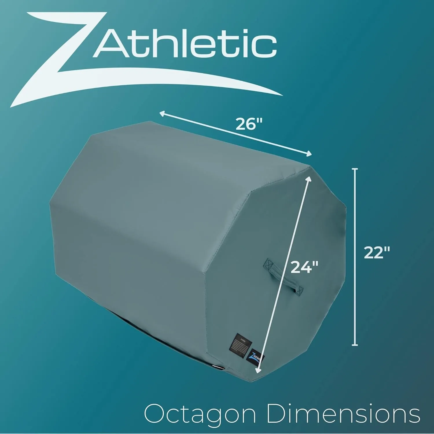 Z Athletic Octagon Mat for Gymnastics