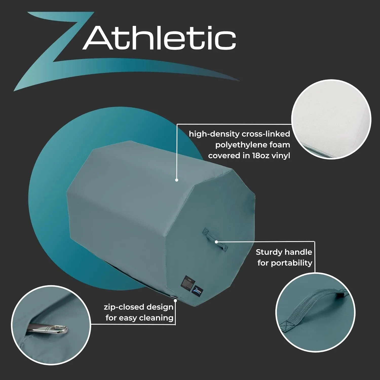 Z Athletic Octagon Mat for Gymnastics